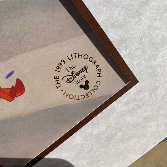 Disney Other Disney Store Lithograph Milan 999 Poshmark